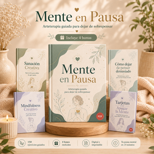 ArteTerapia- Pinta y escribi para dejar de sobrepensar